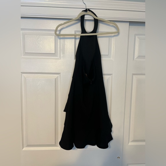 City Triangles Black Halter Mini Dress, Size 3 - Picture 1 of 2